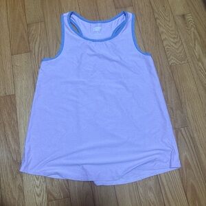 Lands' End Purple Sleeveless Tank Top